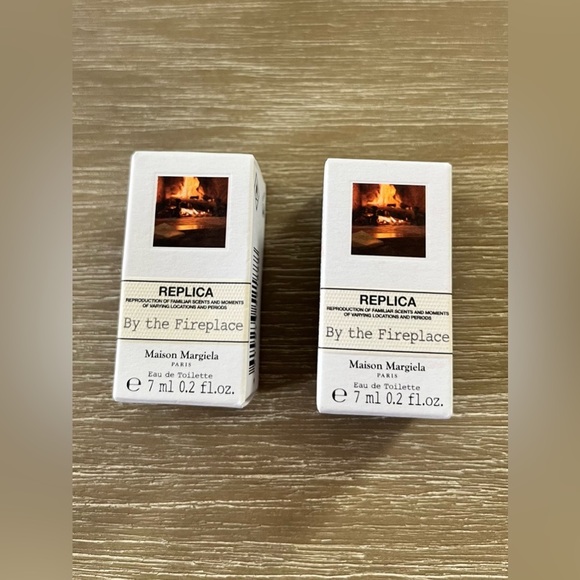Maison Margiela Paris Replica By The Fireplace Bundle of 2 Mini Size 7ml - Picture 1 of 6